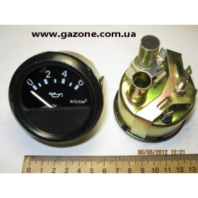 Указатель давления масла ГАЗ 3307 УАЗ от 0 до 6кг/см2 (12В) (ТС) (приемник)